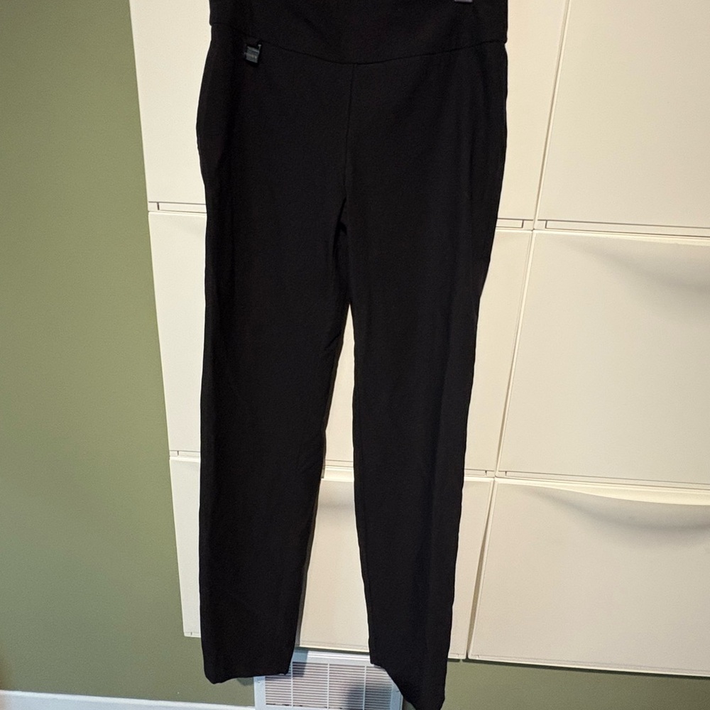 Classic Black Women's Straight Leg Pants